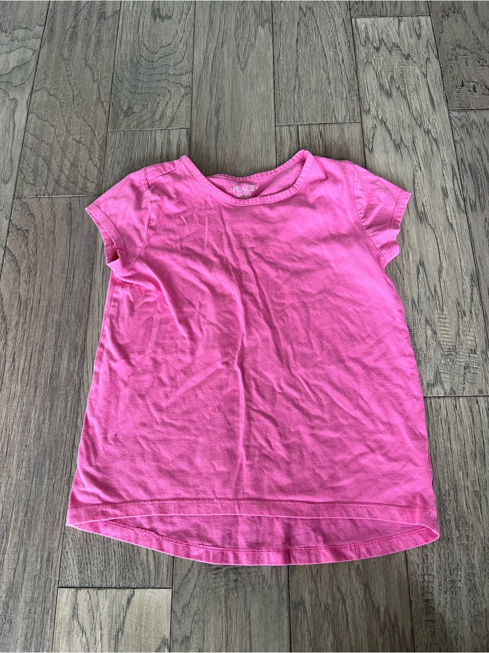 The Children's Place Hot Pink Short Sleeve Tee